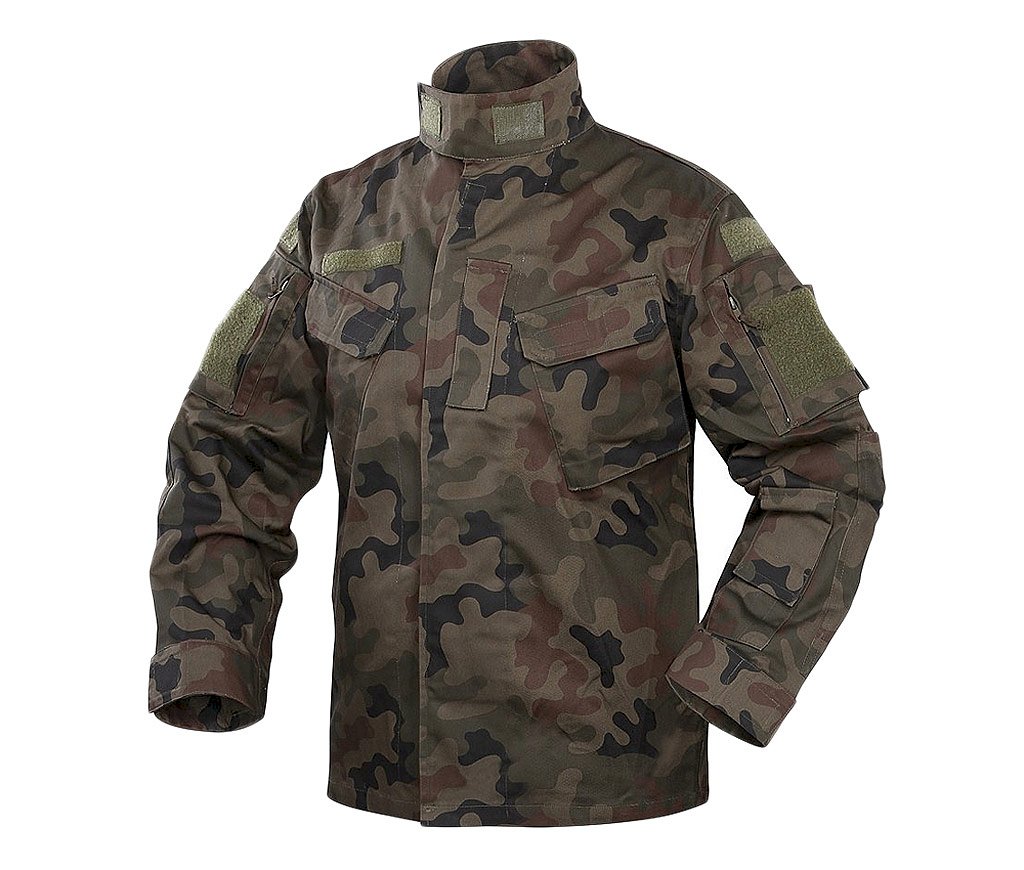 odzież militarna spodnie kurtki bluzy koszule Polska